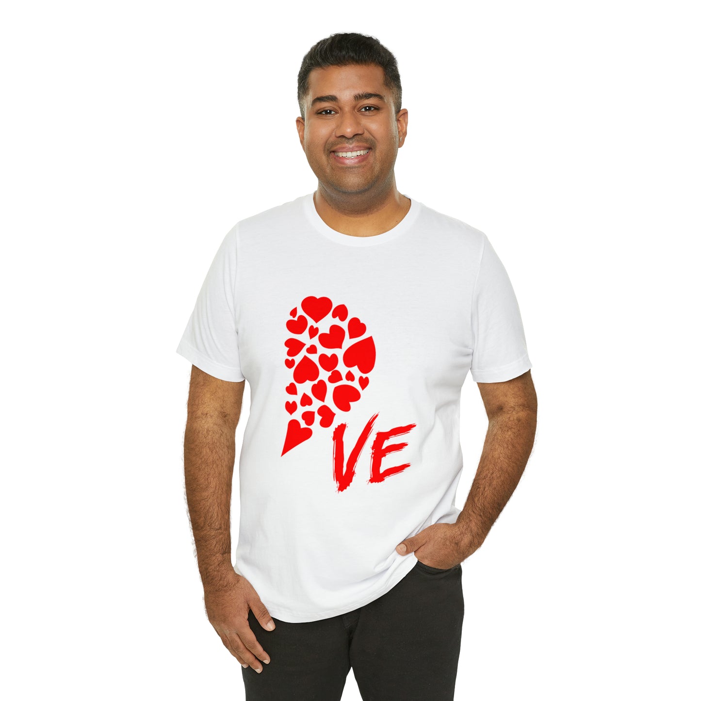 Couples Heart Short Sleeve Tee