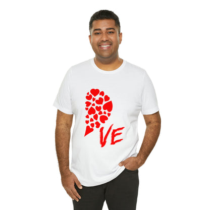 Couples Heart Short Sleeve Tee
