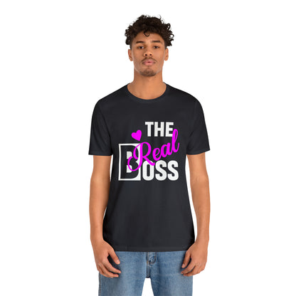The Real Boss Short Sleeve Tee
