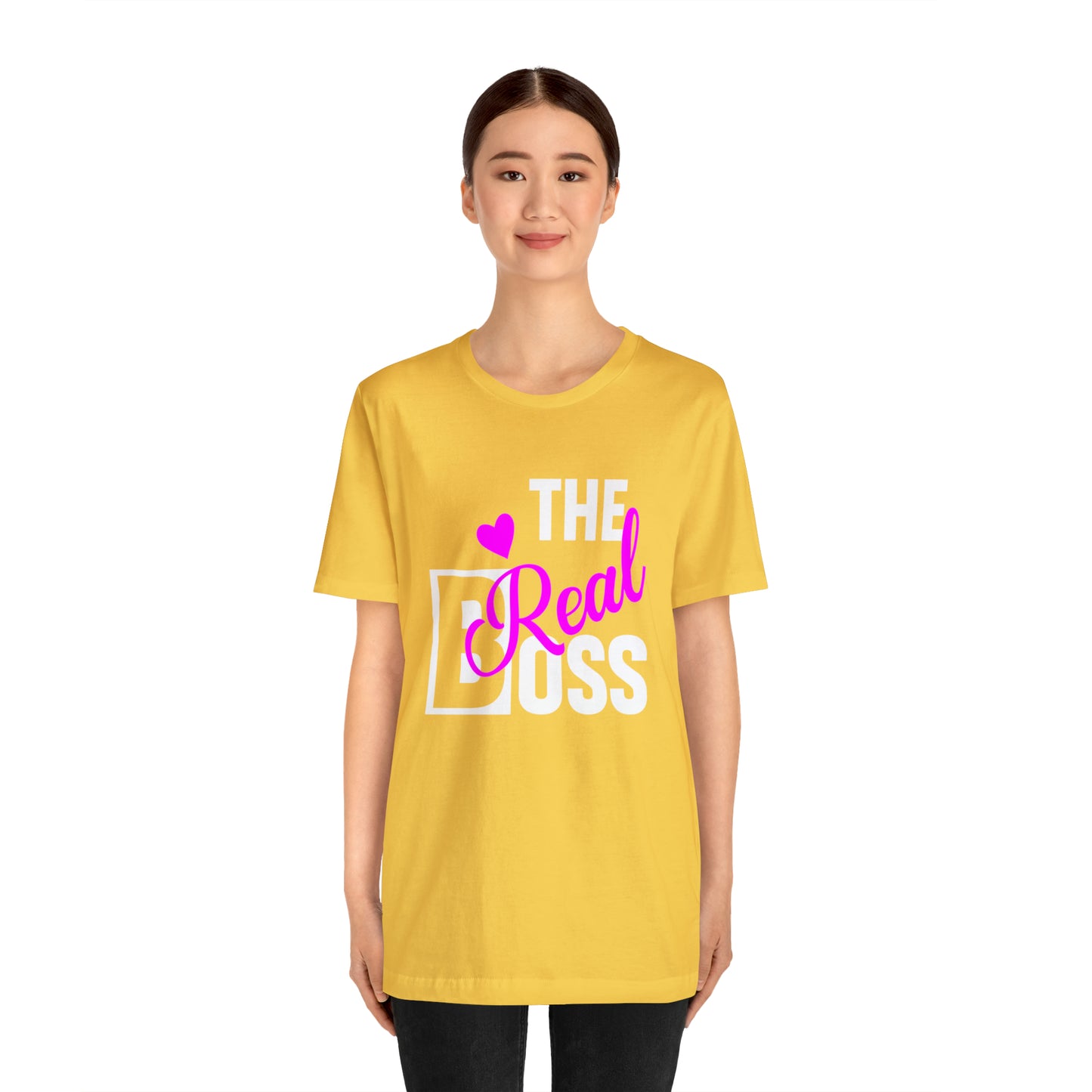 The Real Boss Short Sleeve Tee