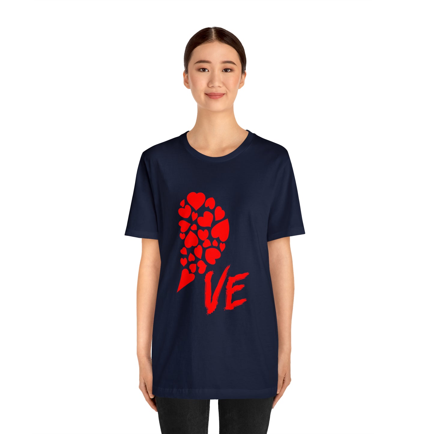 Couples Heart Short Sleeve Tee