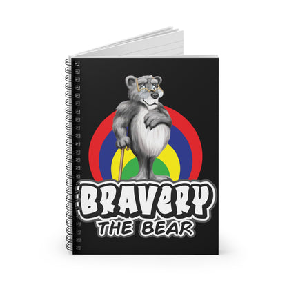 Bravery Spiral Notebook - Ruled Line