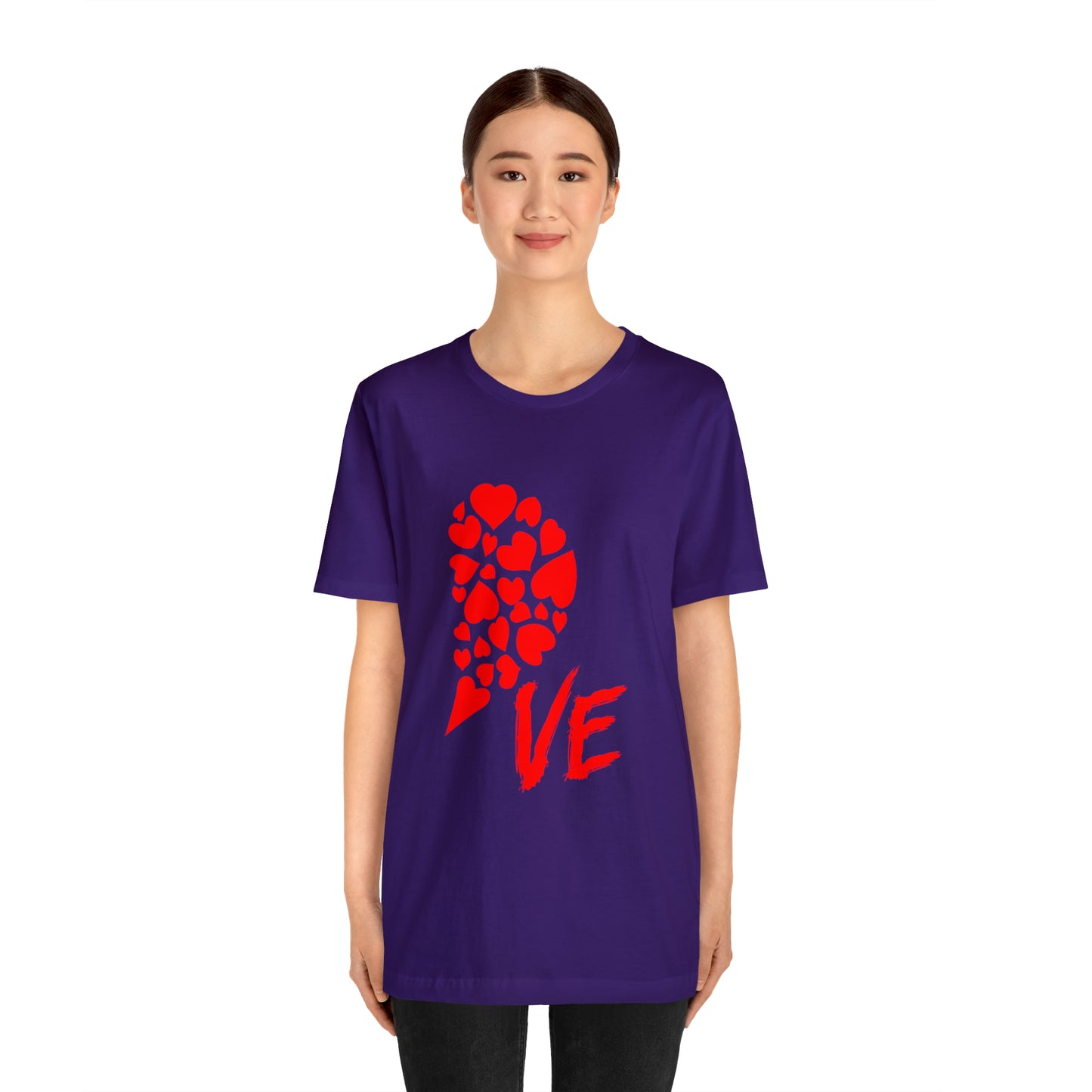 Couples Heart Short Sleeve Tee