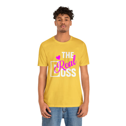 The Real Boss Short Sleeve Tee