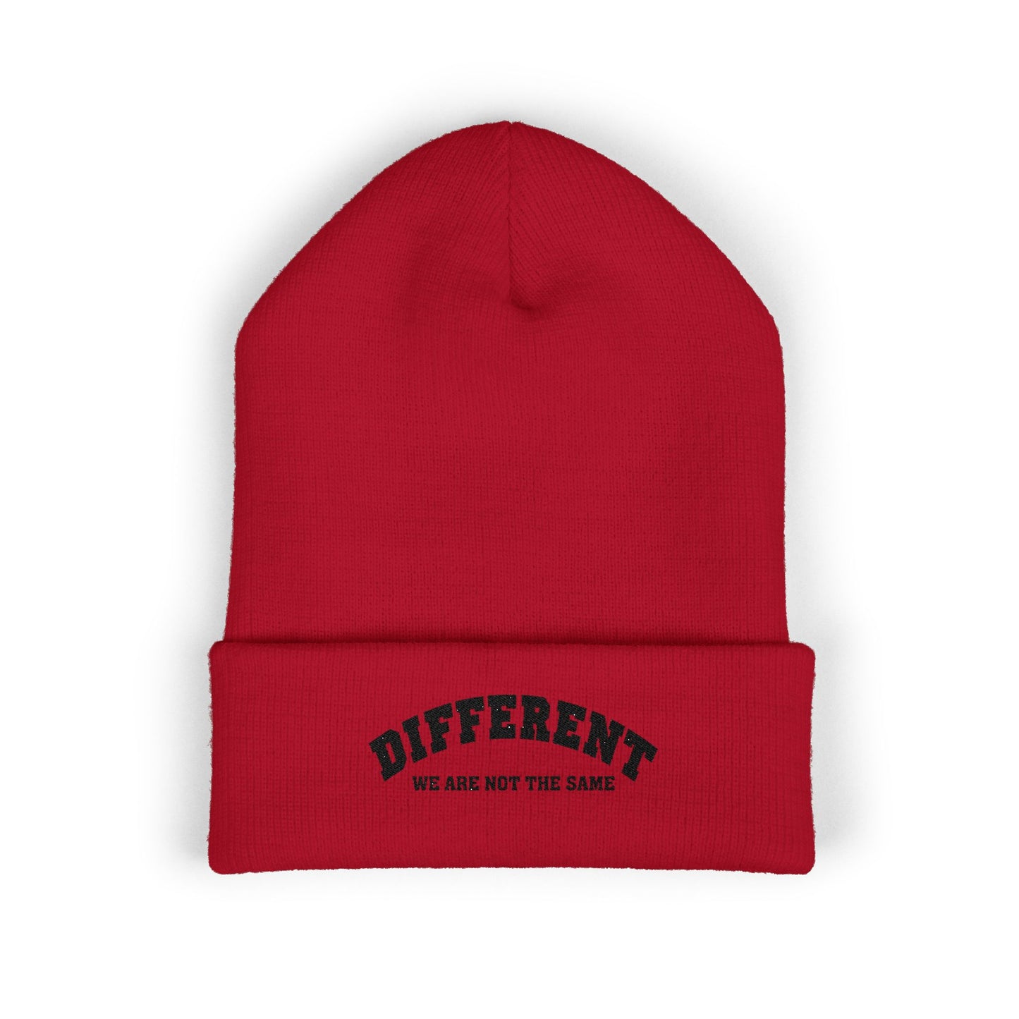 DIFFERENT Classic Cuffed Beanie (Embroidery)