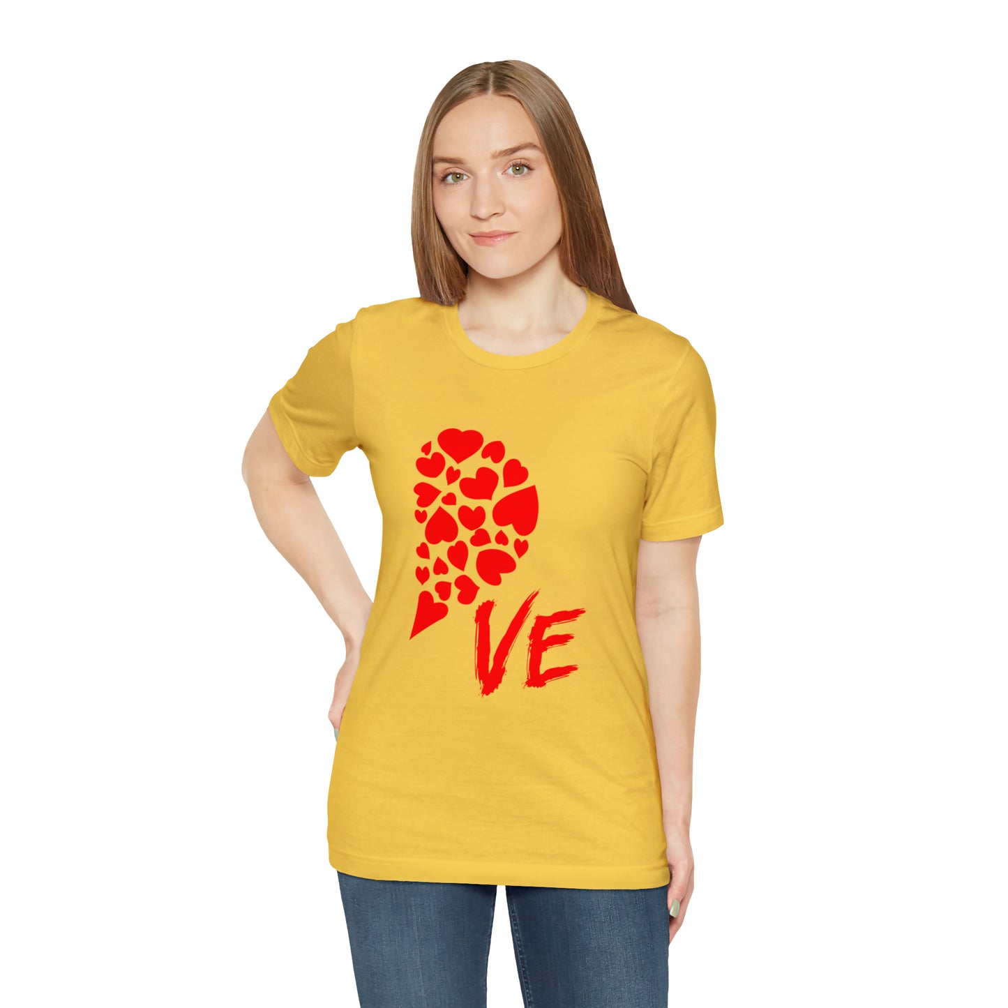 Couples Heart Short Sleeve Tee