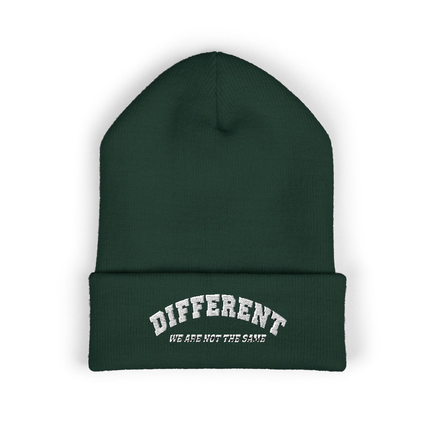 DIFFERENT Classic Cuffed Beanie (Embroidery)