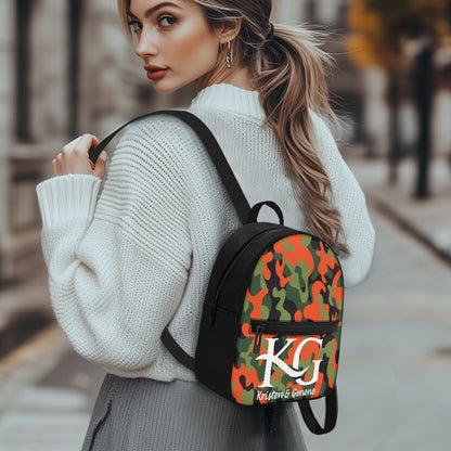 Orange and Winter Green with a Vintage Signature Bag