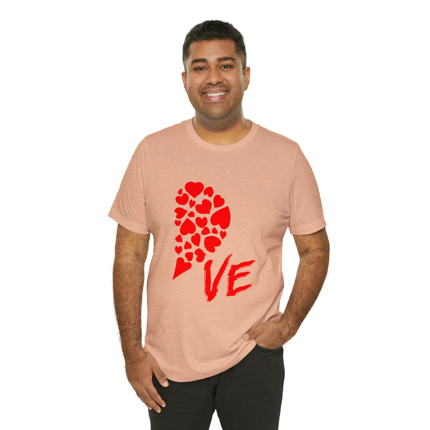 Couples Heart Short Sleeve Tee
