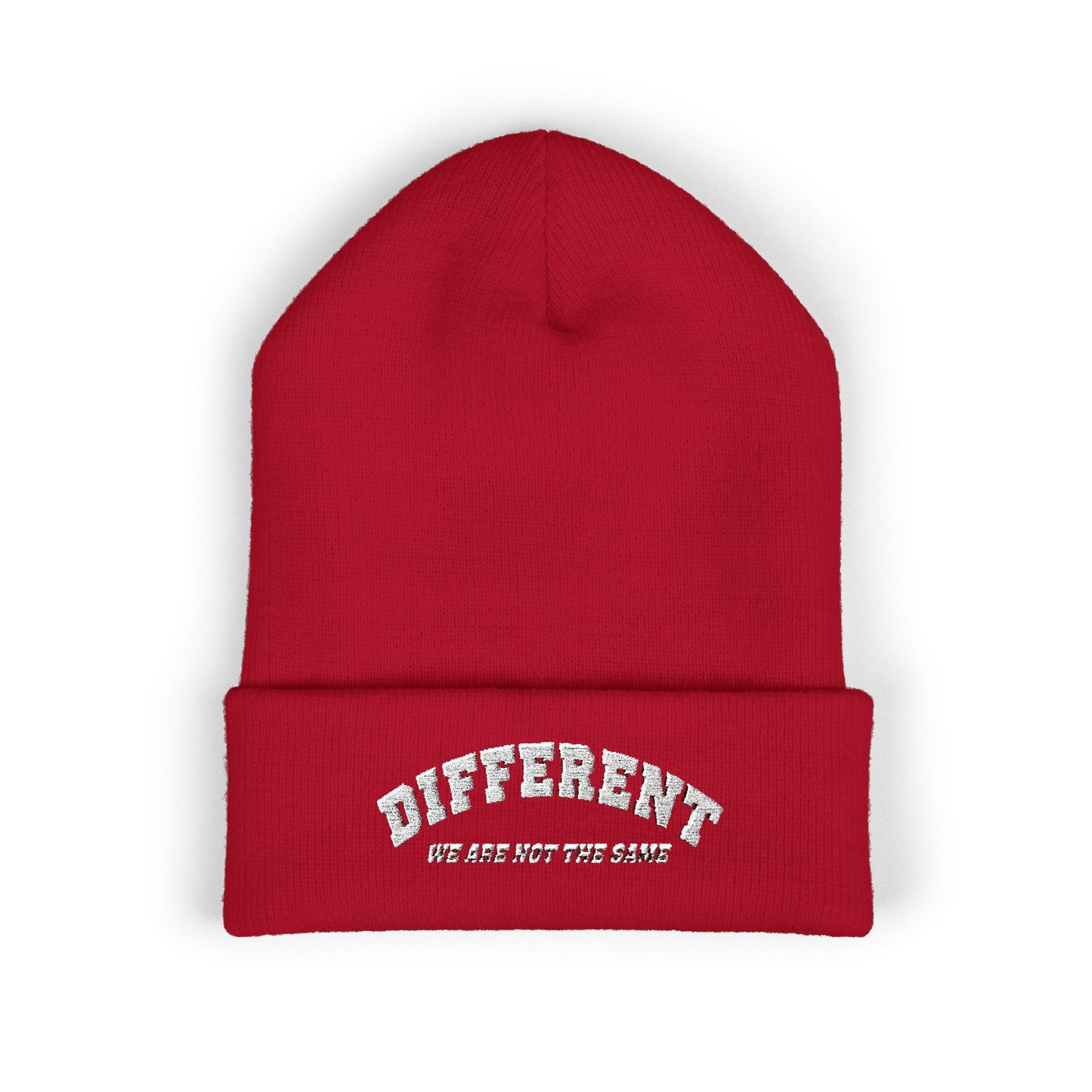 DIFFERENT Classic Cuffed Beanie (Embroidery)