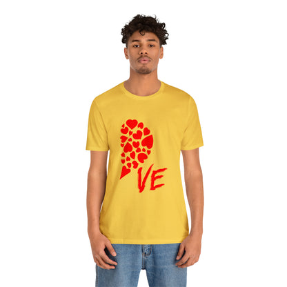 Couples Heart Short Sleeve Tee