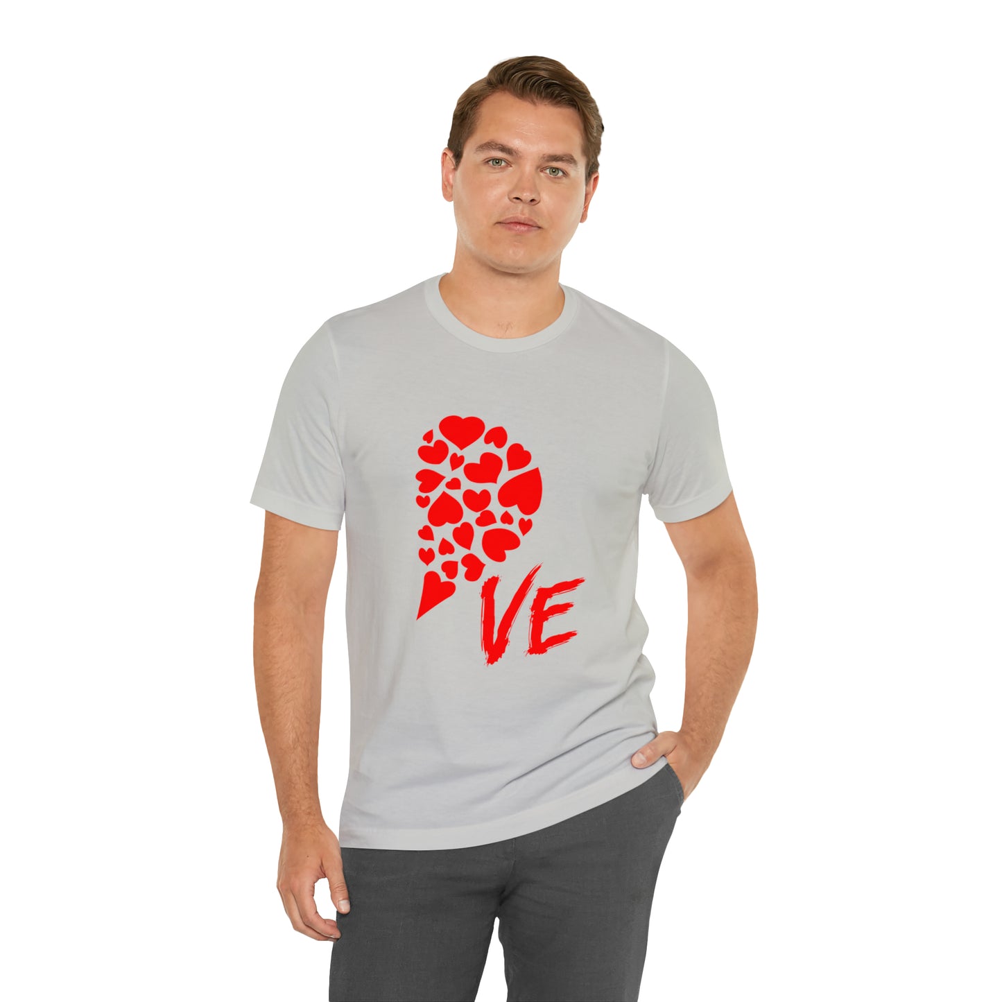 Couples Heart Short Sleeve Tee