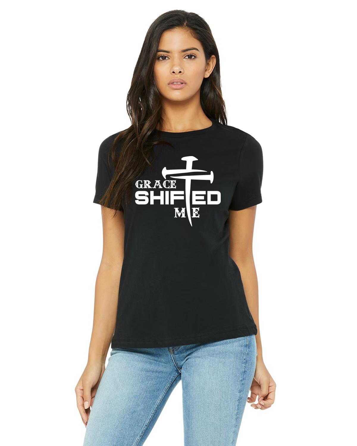 Grace Shifted Me Ladies' Softstyle Fitted T-Shirt