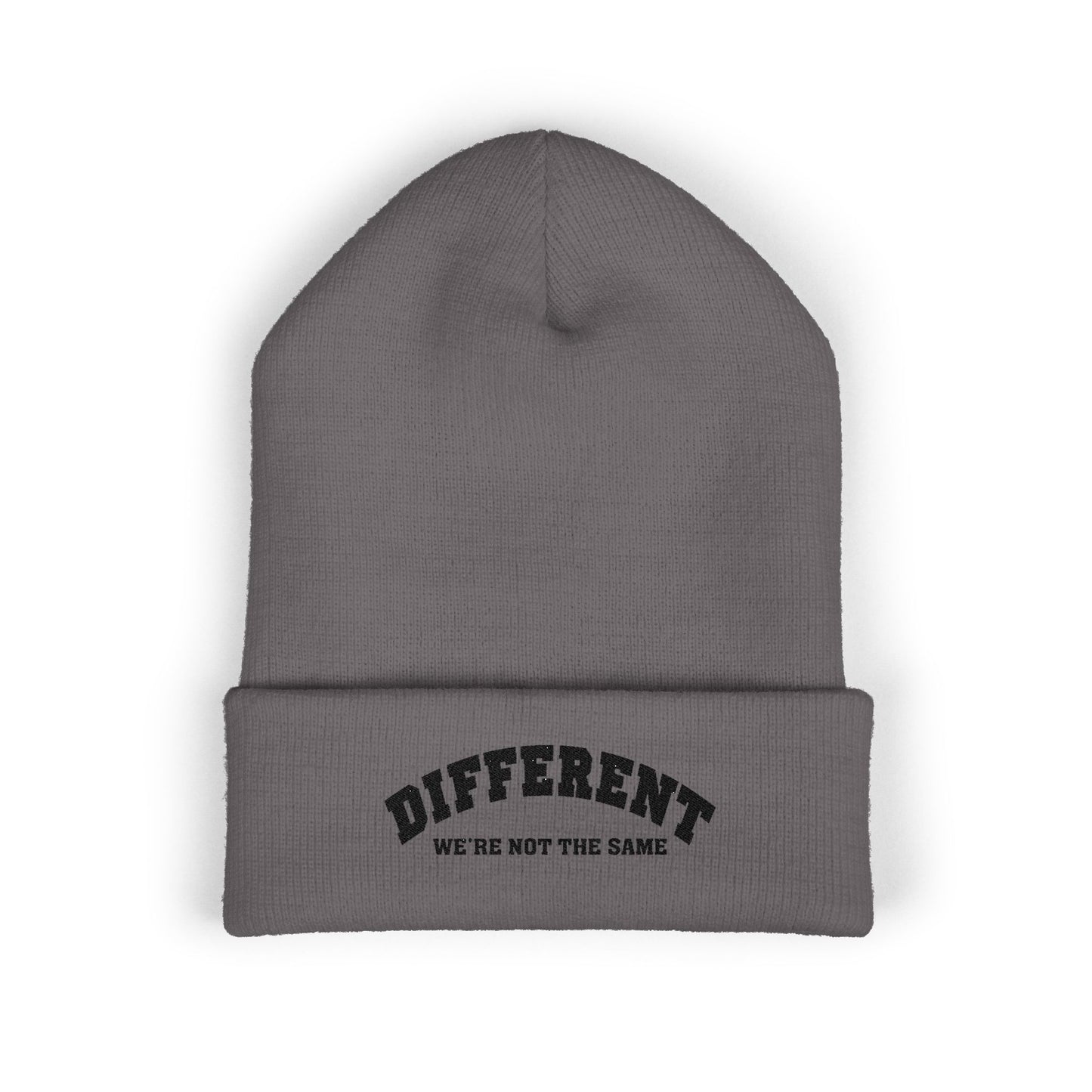 DIFFERENT Classic Cuffed Beanie (Embroidery)