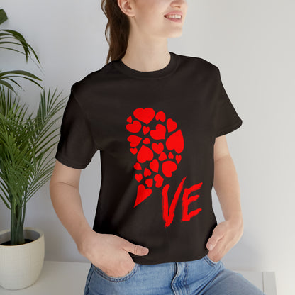 Couples Heart Short Sleeve Tee
