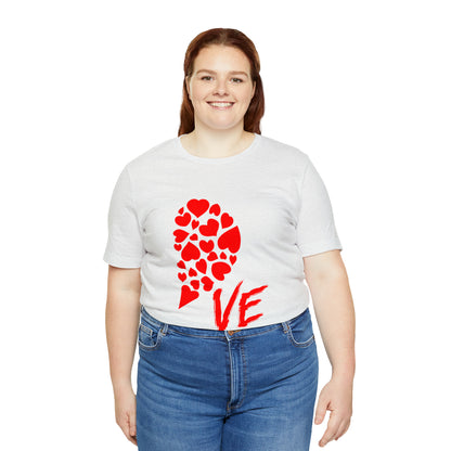 Couples Heart Short Sleeve Tee