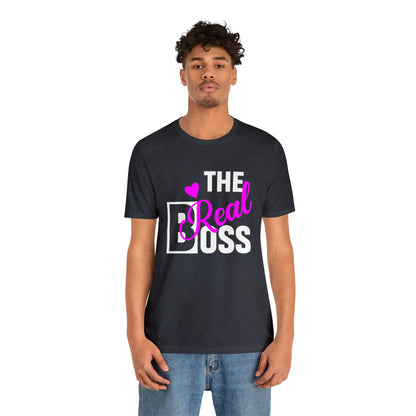 The Real Boss Short Sleeve Tee