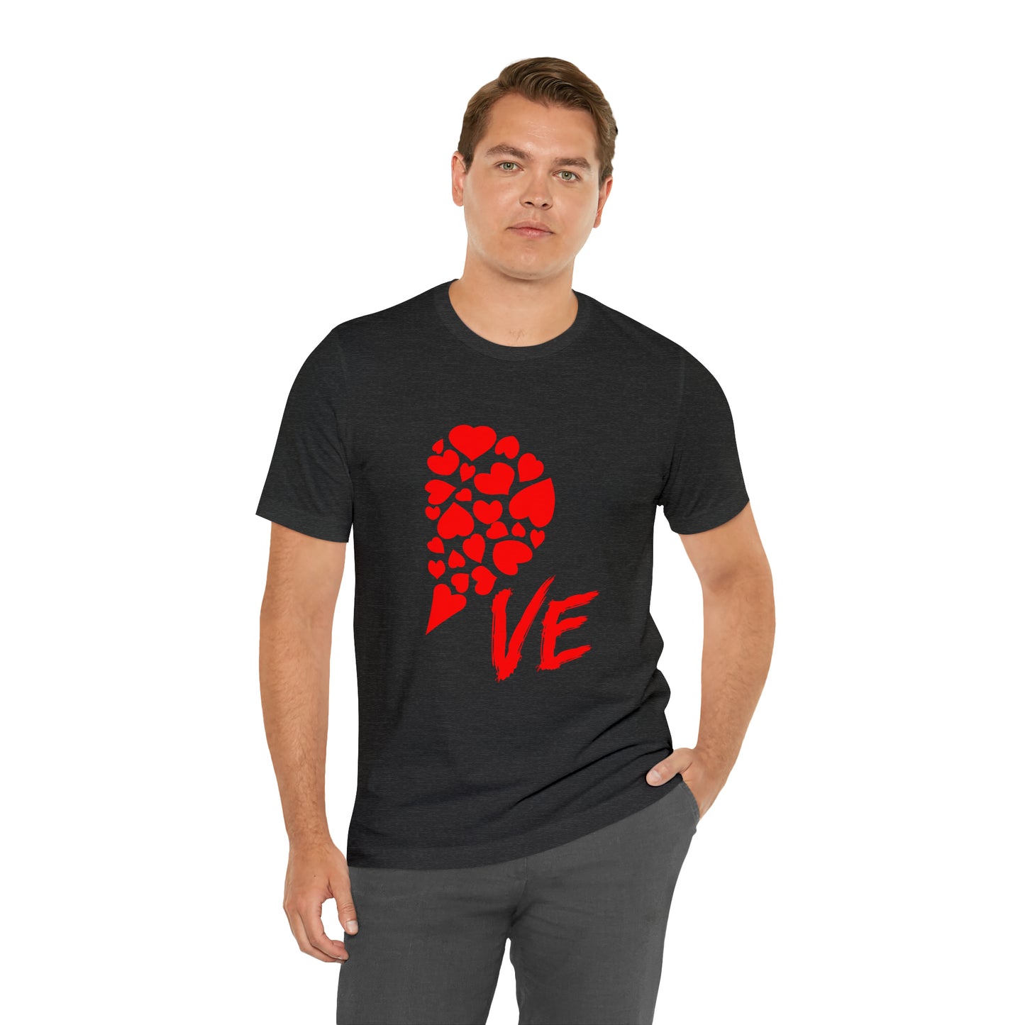 Couples Heart Short Sleeve Tee