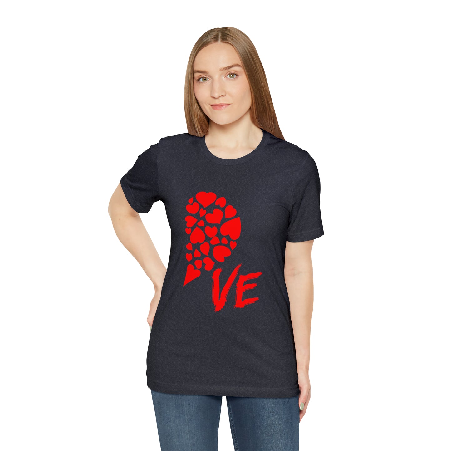 Couples Heart Short Sleeve Tee