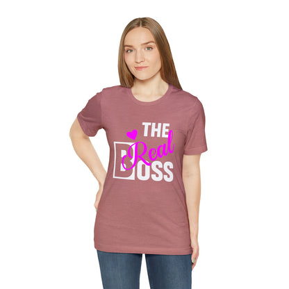 The Real Boss Short Sleeve Tee