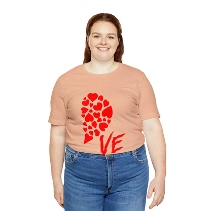 Couples Heart Short Sleeve Tee