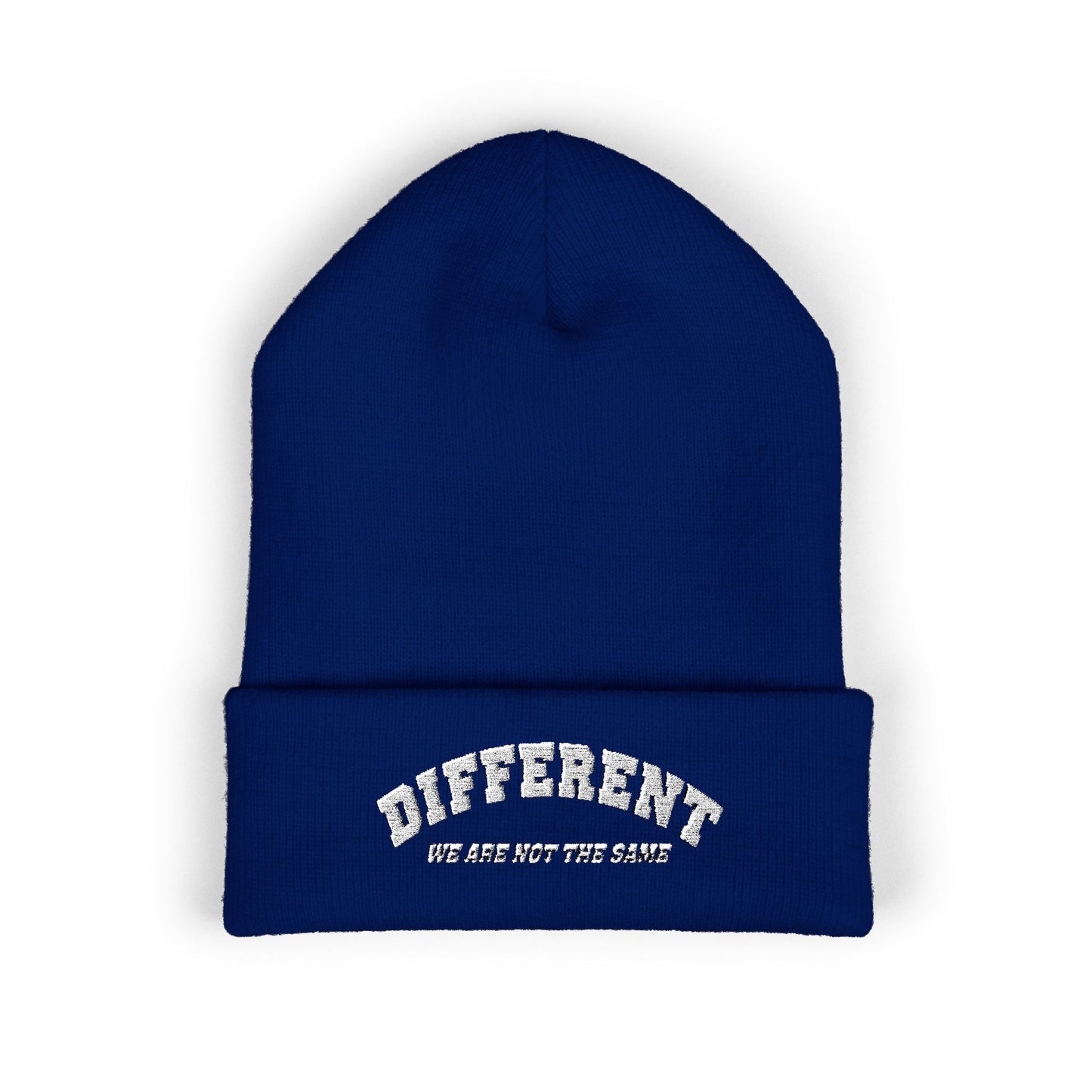 DIFFERENT Classic Cuffed Beanie (Embroidery)