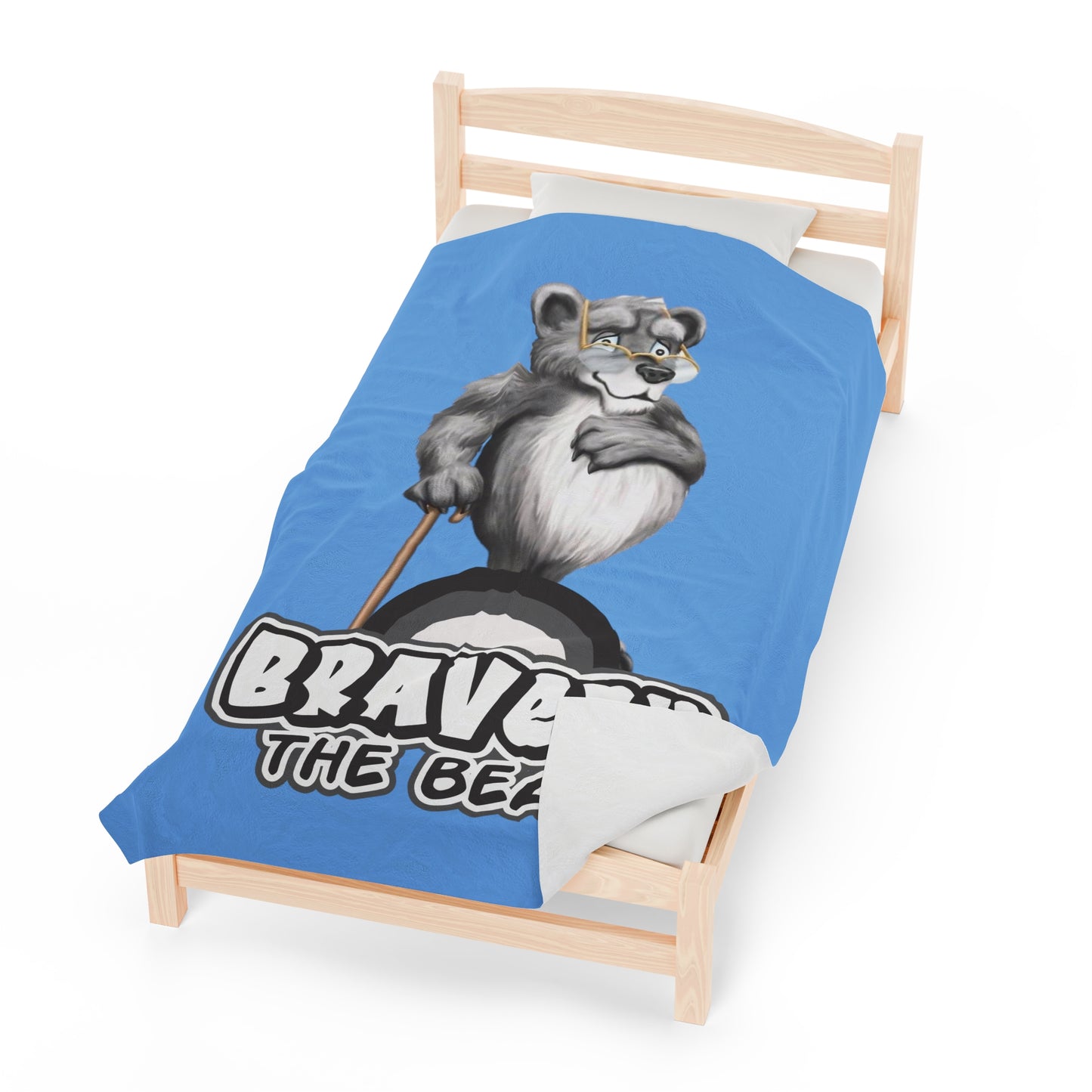 Bravery Velveteen Plush Blanket