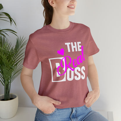 The Real Boss Short Sleeve Tee