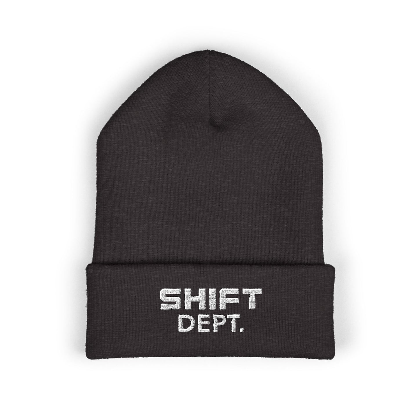 SHIFT Dept Classic Cuffed Beanie (Embroidery)