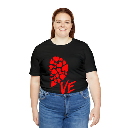Couples Heart Short Sleeve Tee