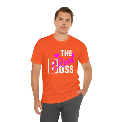 The Real Boss Short Sleeve Tee