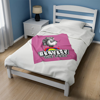 Bravery Velveteen Plush Blanket