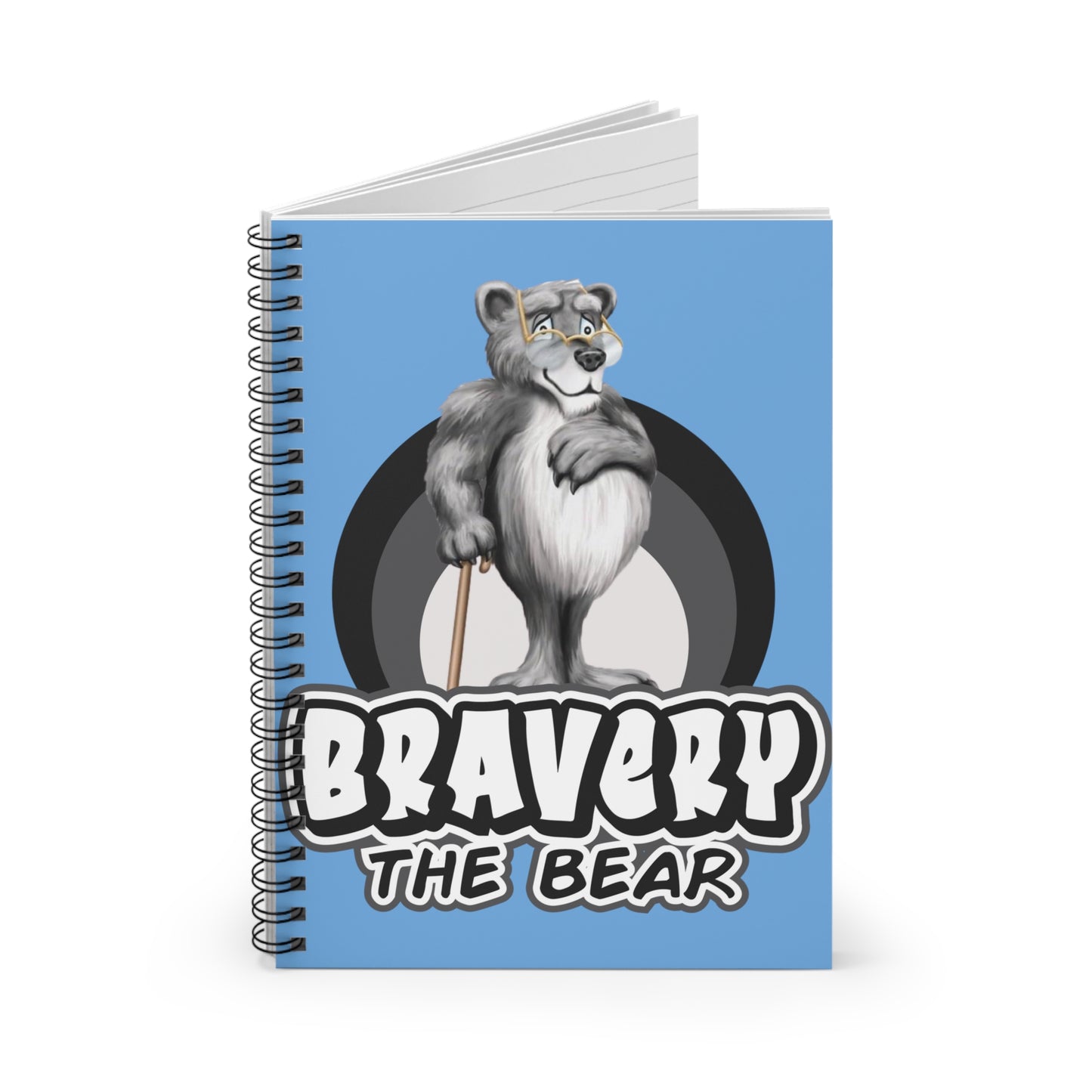 BraverySpiral Notebook - Ruled Line