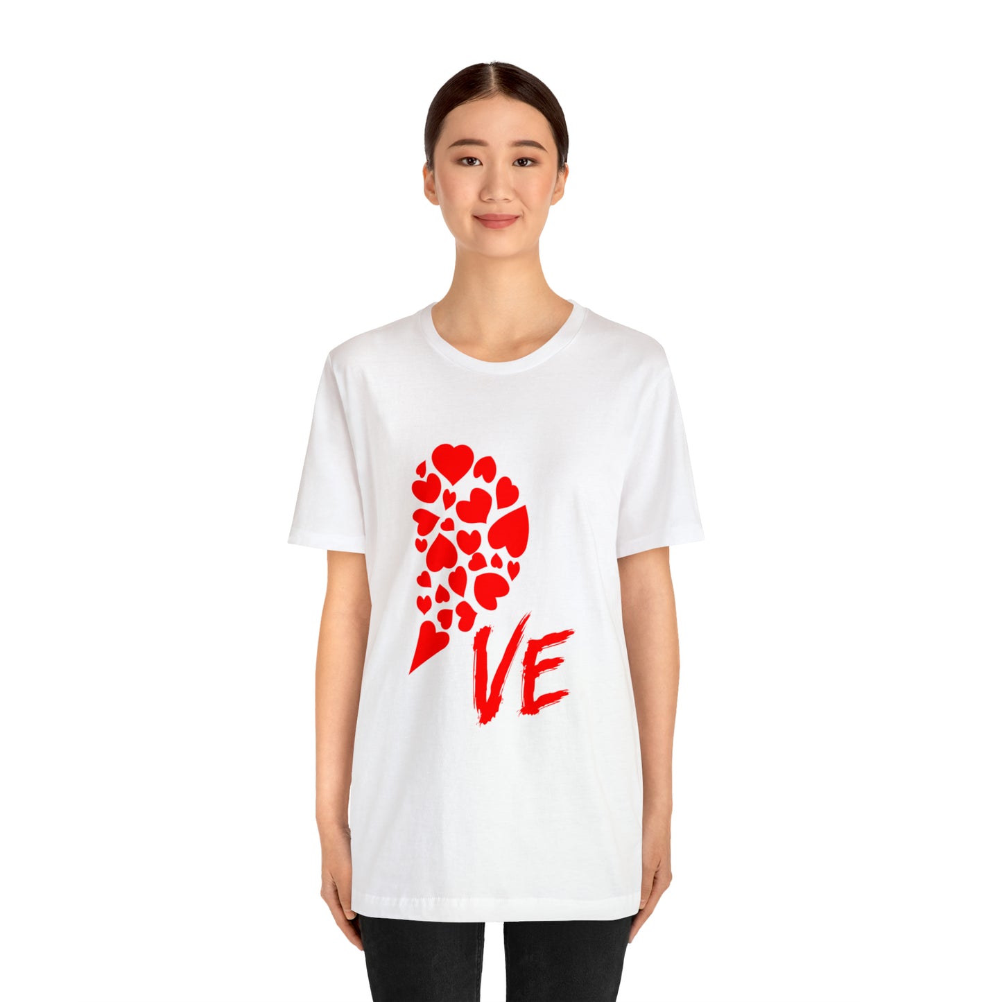 Couples Heart Short Sleeve Tee