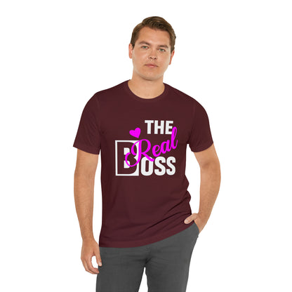 The Real Boss Short Sleeve Tee