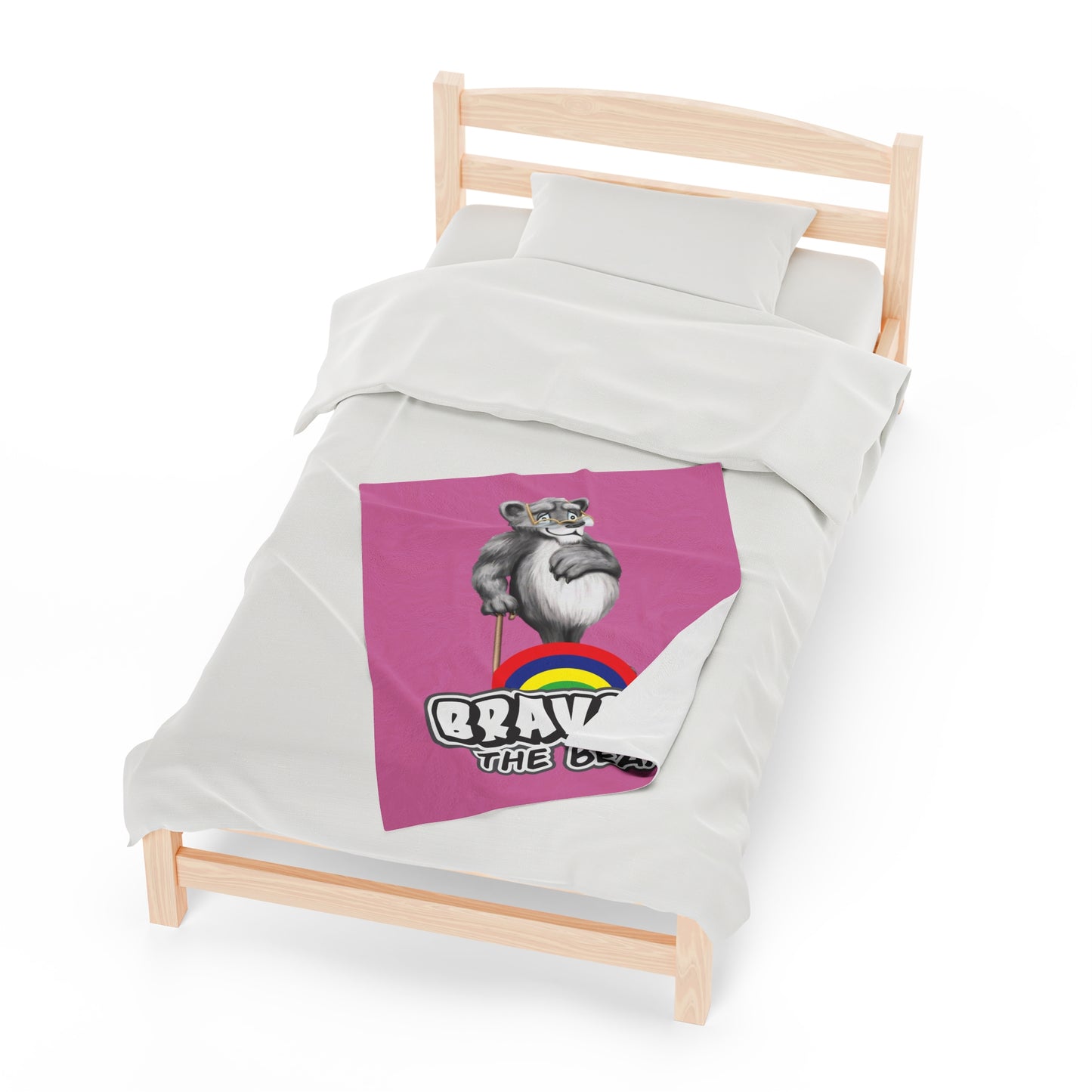 Bravery Velveteen Plush Blanket