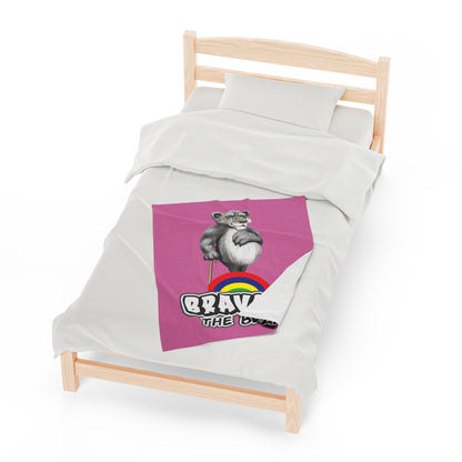 Bravery Velveteen Plush Blanket