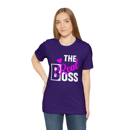 The Real Boss Short Sleeve Tee
