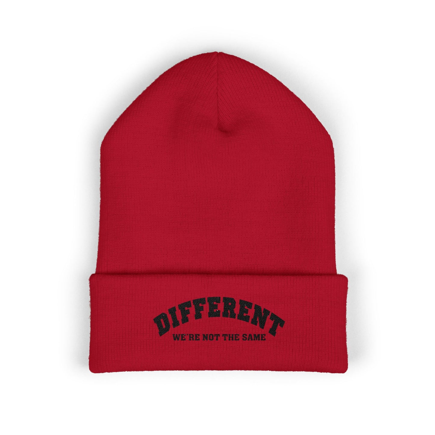 DIFFERENT Classic Cuffed Beanie (Embroidery)