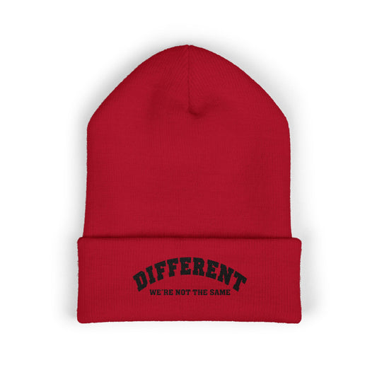 DIFFERENT Classic Cuffed Beanie (Embroidery)