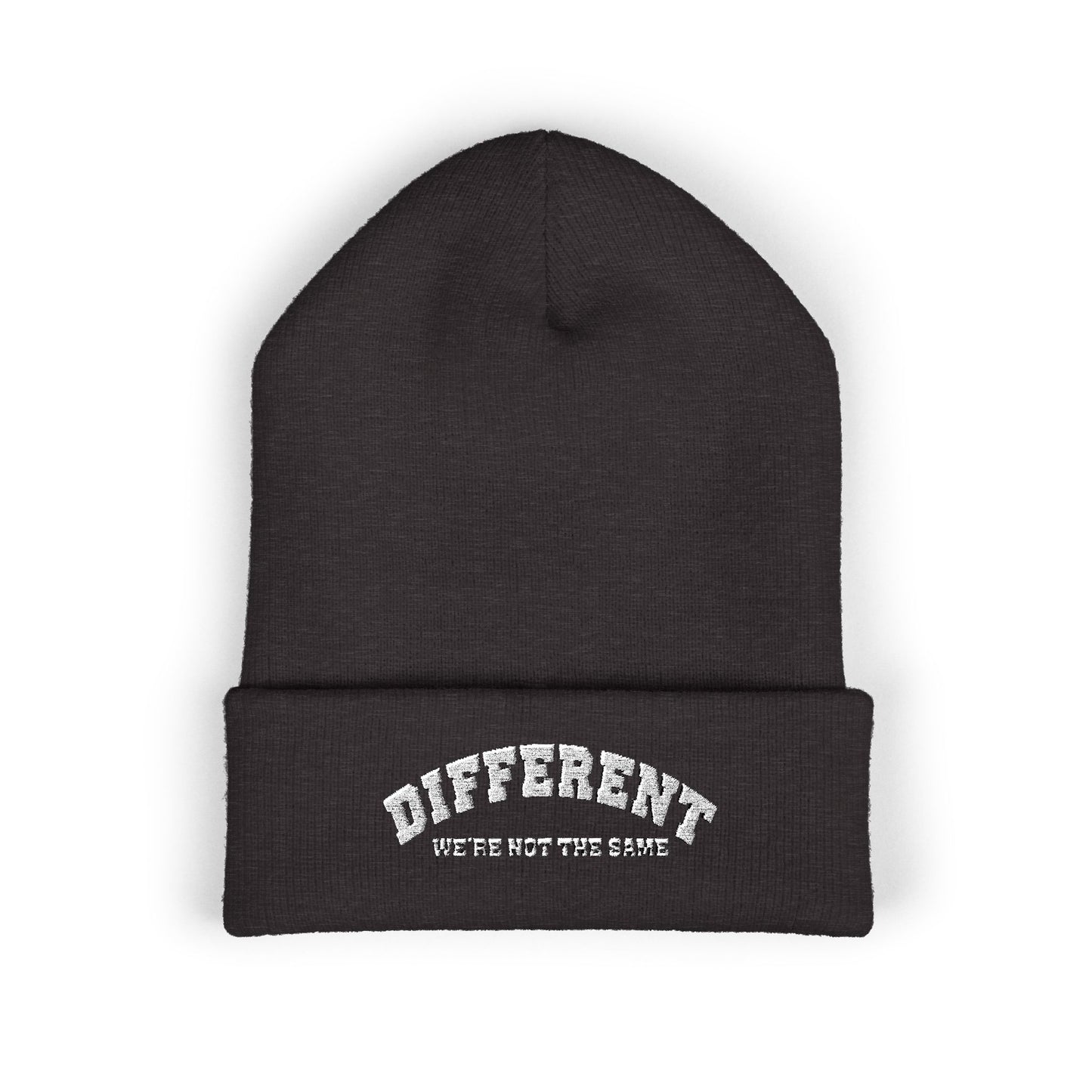 DIFFERENT Classic Cuffed Beanie (Embroidery)