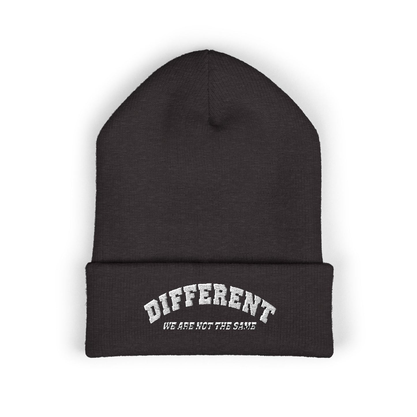 DIFFERENT Classic Cuffed Beanie (Embroidery)