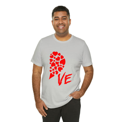 Couples Heart Short Sleeve Tee