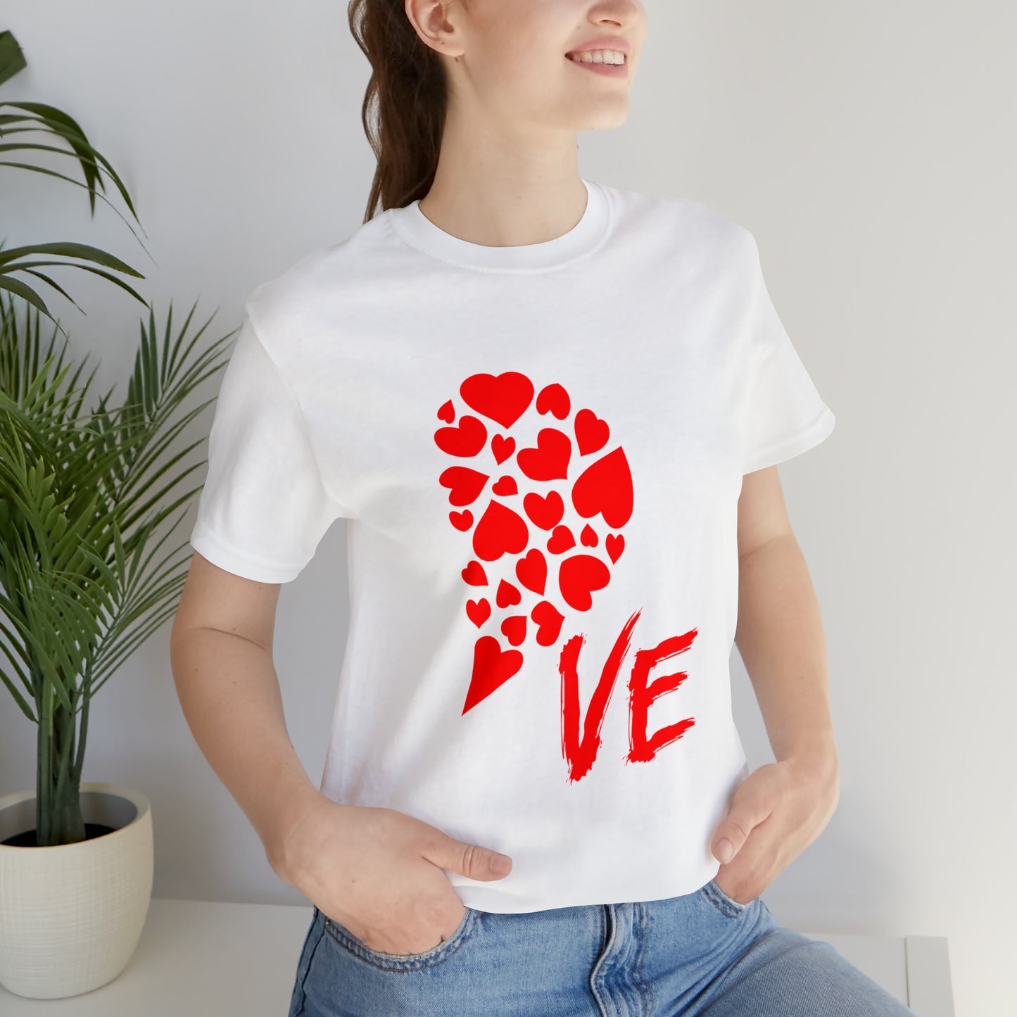Couples Heart Short Sleeve Tee