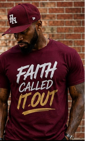 FAITH CALLED IT OUT GRAPHICS T-SHIRT