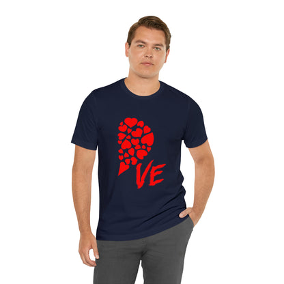 Couples Heart Short Sleeve Tee
