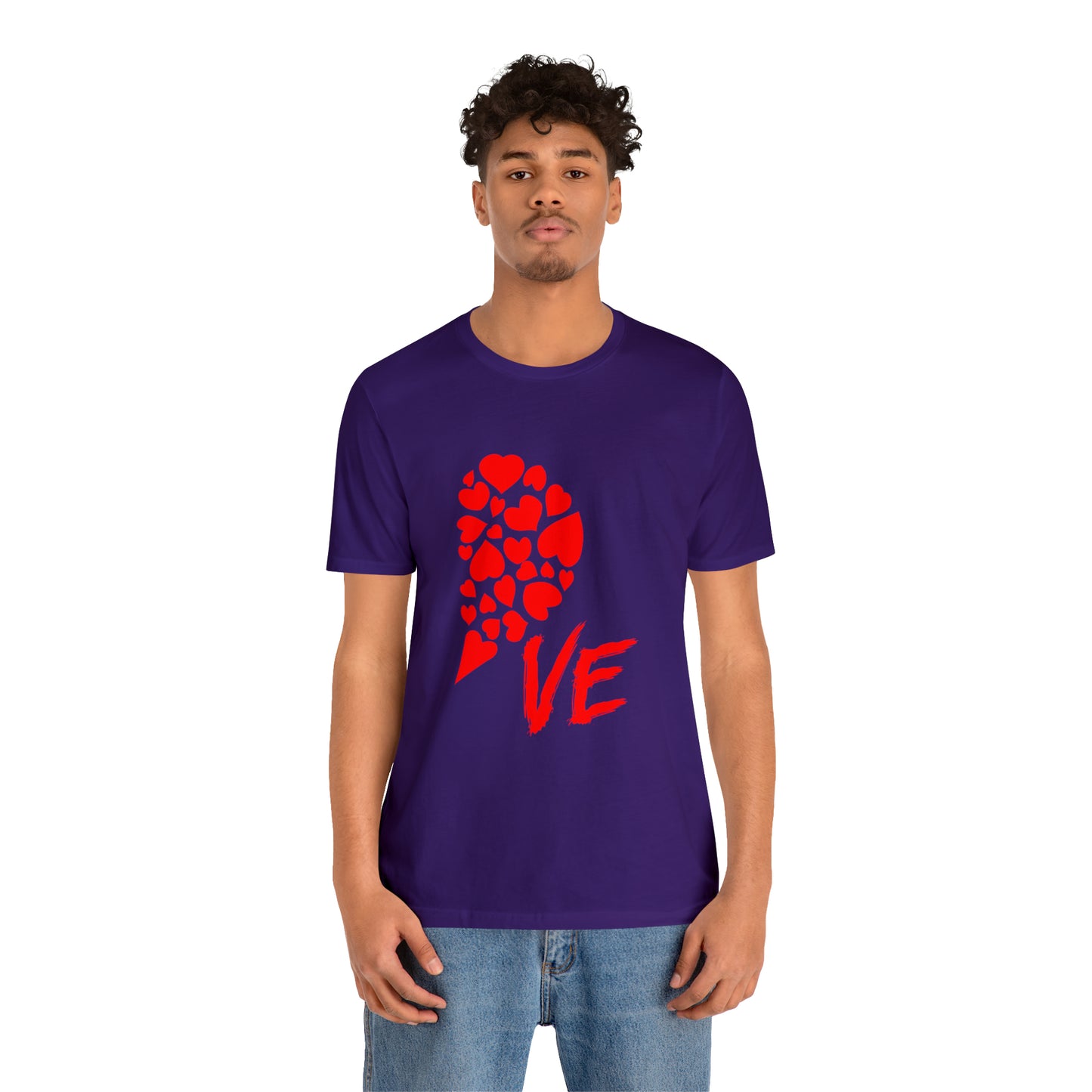 Couples Heart Short Sleeve Tee