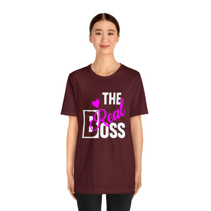 The Real Boss Short Sleeve Tee