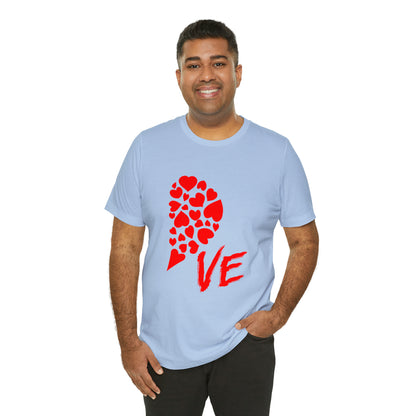 Couples Heart Short Sleeve Tee
