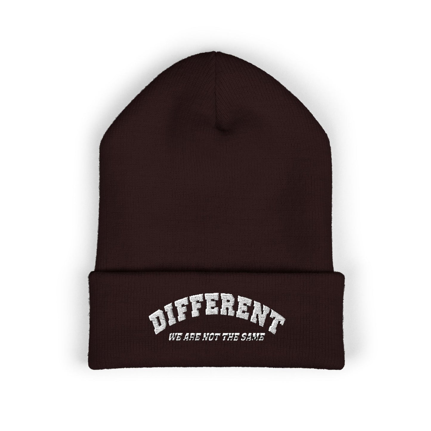 DIFFERENT Classic Cuffed Beanie (Embroidery)